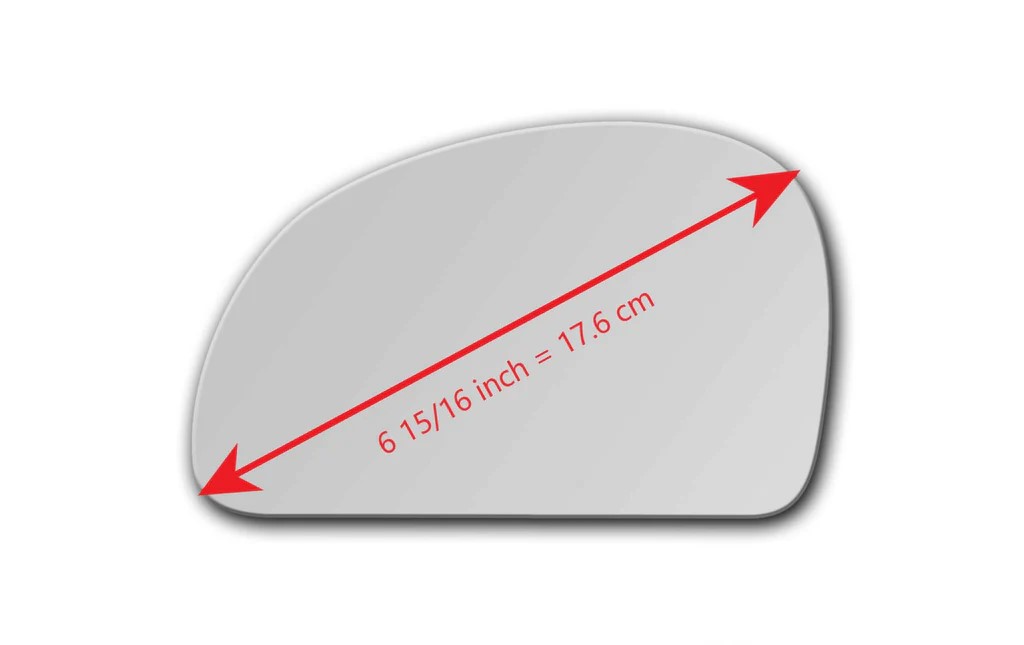 HYUNDAI ACCENT 2003-2006 OEM CONVEX MIRROR GLASS
